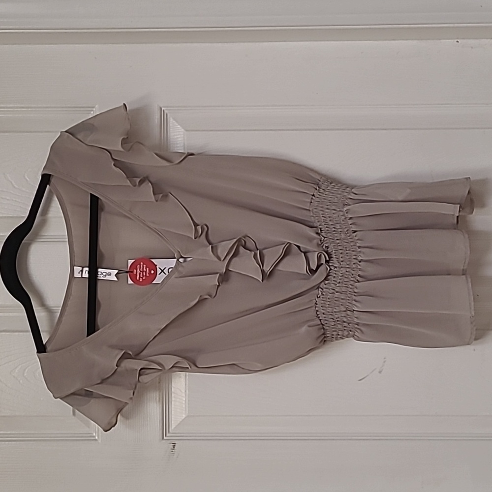 NWT sheer blouse
